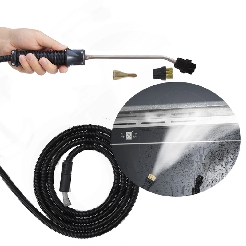 

Direct Spray Gun Of Steam Cleaner Accessories Brush Nozzle Extended Elbow Pipe