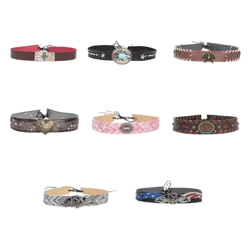 Замена ленты в ковбойской шляпе винтажная шляпа стиле вестерн ремни деревенские