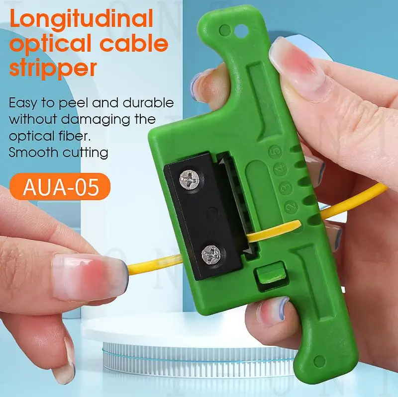 COMPTYCO FTTH Fiber Optic Stripping 1.9-3mm MSAT5 Access Tool HMSAT-5 Loose Buffer Tube Stripper AUA-05