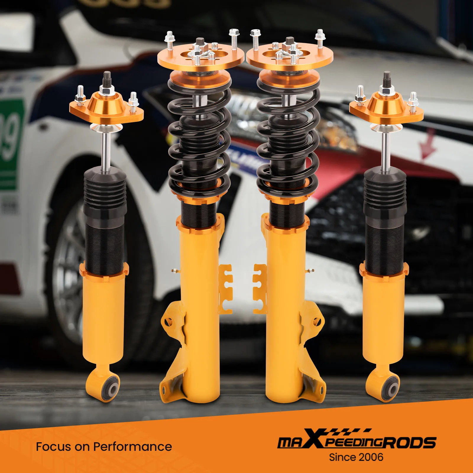 

Adjustable Coilover Coilovers Kit for BMW E36 3 Series 316i 318is 320i 323i 325i 328i Shock Suspension
