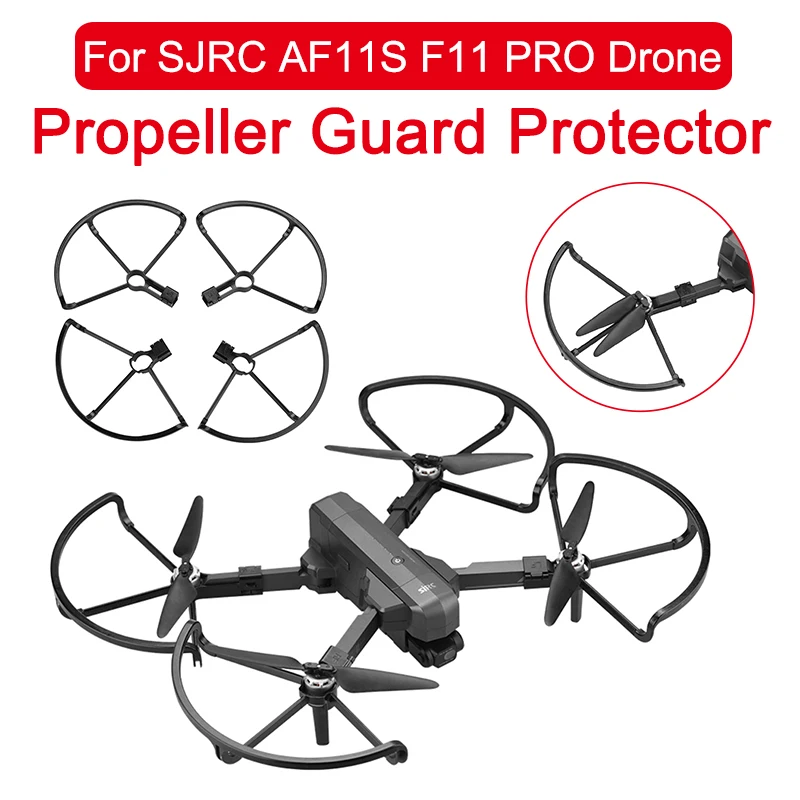 

Защита пропеллера для SJRC AF11S F11 PRO, защитный реквизит для Лопасть Винта дрона, крыло, защитное кольцо, аксессуары для дрона SJRC AF11S