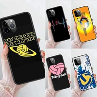 love volleyball accessories pouches cover bags choose for xiaomi redmi k20 k30 k30i k30s k40 gaming pro plus ultra 5g racing