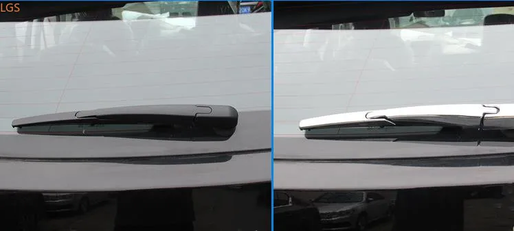 

Задняя крышка стеклоочистителя для Peugeot 4008 2017-2019, хромированный АБС-пластик, декоративная крышка, защита от царапин, Стайлинг автомобиля