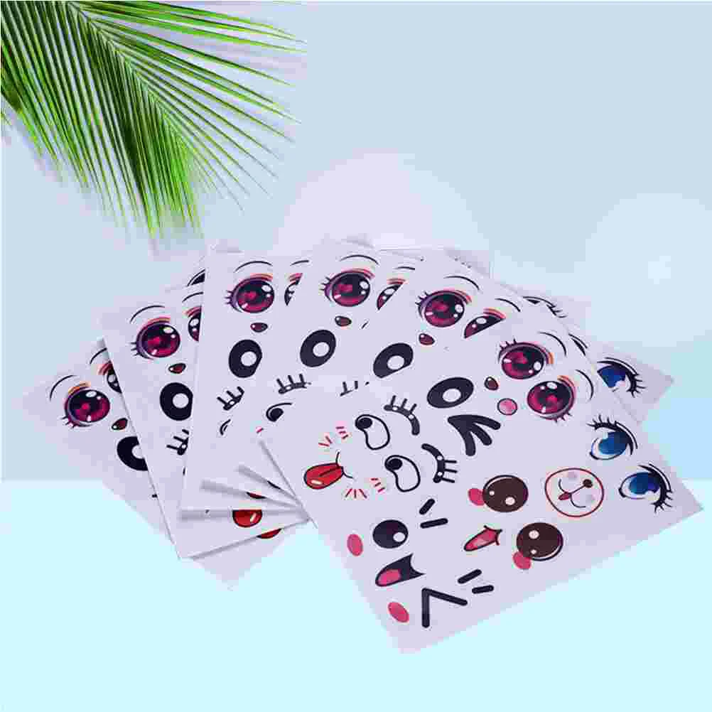 

20 Sheets Funny Stickers Removable Creative DIY 3D Decals for Laptop Fruit (Random)