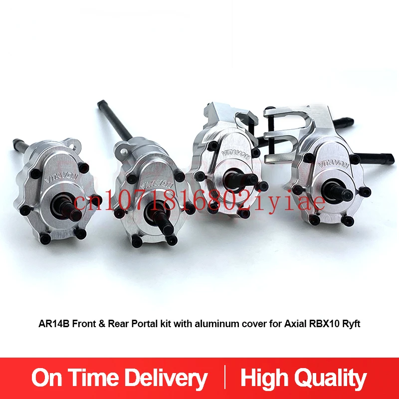 

VITAVON AR14B Front & Rear Portal kit with aluminum cover for Axial RBX10 Ryft