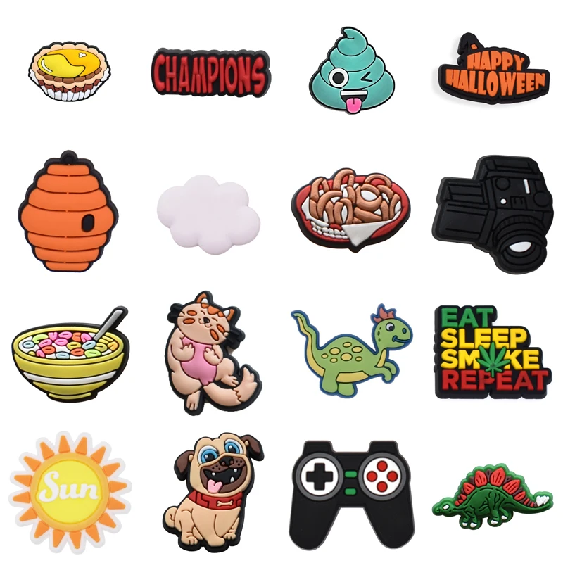 

Wholesale Bulk Shoes Accessories Men Gifts Set Jeans Packs Boy Shoe Charms Girl Kids Para Pins Decorations for Crocs Women Charm
