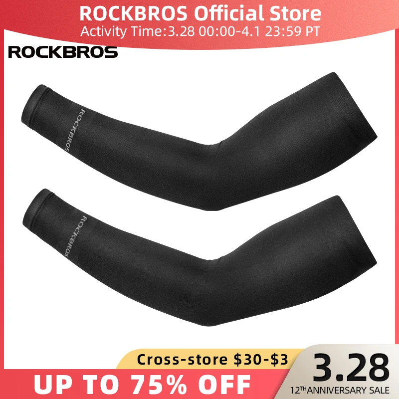 

Лидер продаж 2022, ROCKBROS, нагреватели для бега, защита от УФ излучения, рукава для баскетбола, кемпинга, езды на открытом воздухе, спортивная оде...