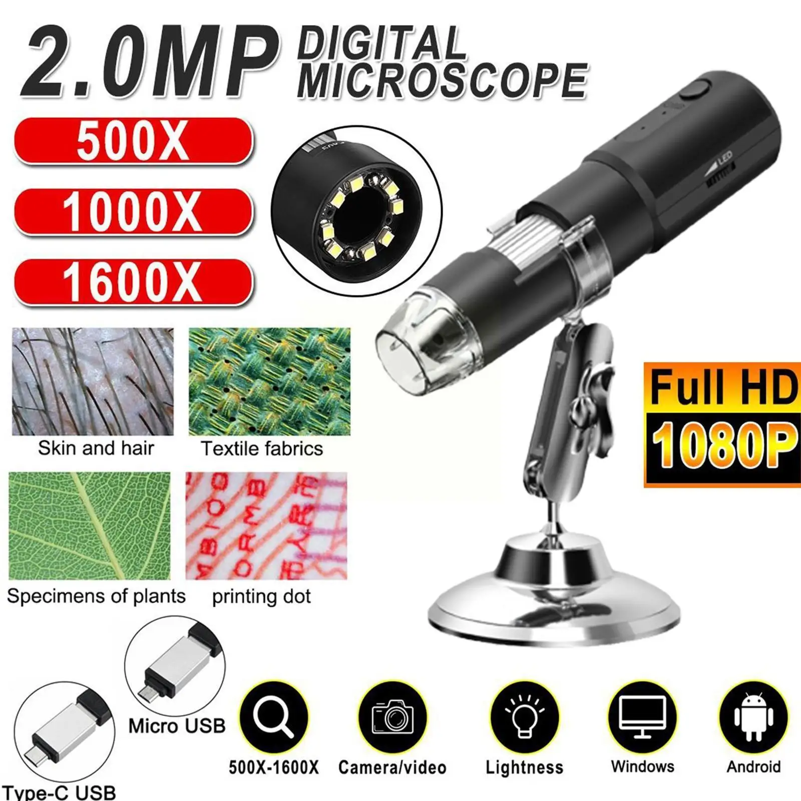 

2022 дерматоскоп, анализатор кожи, профессиональный косметический микроскоп для тела и лица, анализатор здоровья, эстетический электронный ...