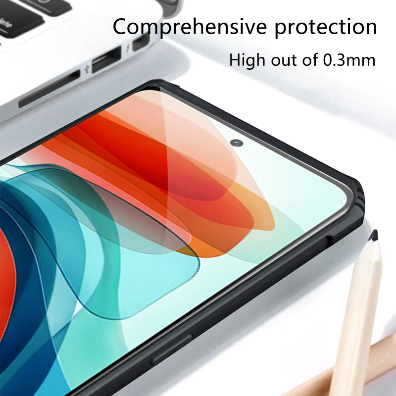 rzants for xiaomi poco x3 gt x3 x4pro phone case camera protection small hole slim thin soft cover shockproof phone casing free global shipping