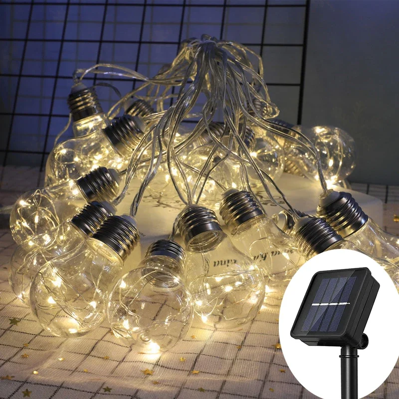 

LEDs Solar String Light Fairy Light Outdoor Garden Lamp Waterproof Solar Garland Wedding Decoration Patio Solar Light