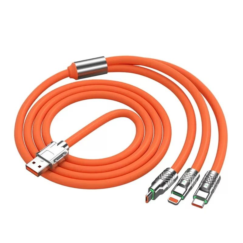 Горячая Распродажа, кабель 3 в 1 для Apple iPhone 14 13 12 Pro XS MAX XR 5S 6S 7 8 11 iPad Air Samsung S20 S10 Huawei Type C Line Micro USB