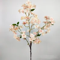 110cm artificial cherry blossom branch silk wedding decoration cherry branch home decoration wedding arch