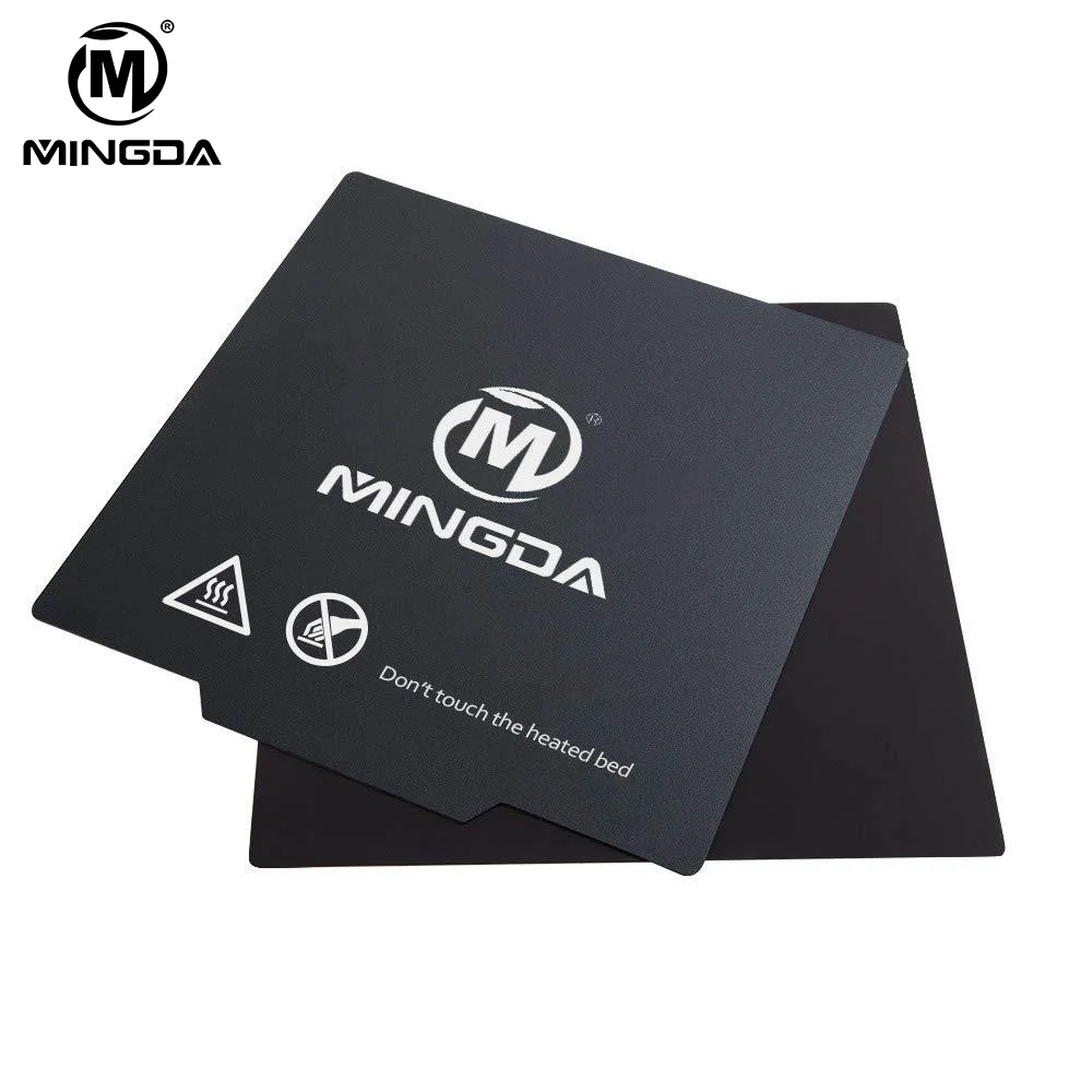 

MINGDA Magnetic Pad 3D Printer Parts Magnetic Print Bed Tape for Print Sticker 325*325mm Square Build Plate