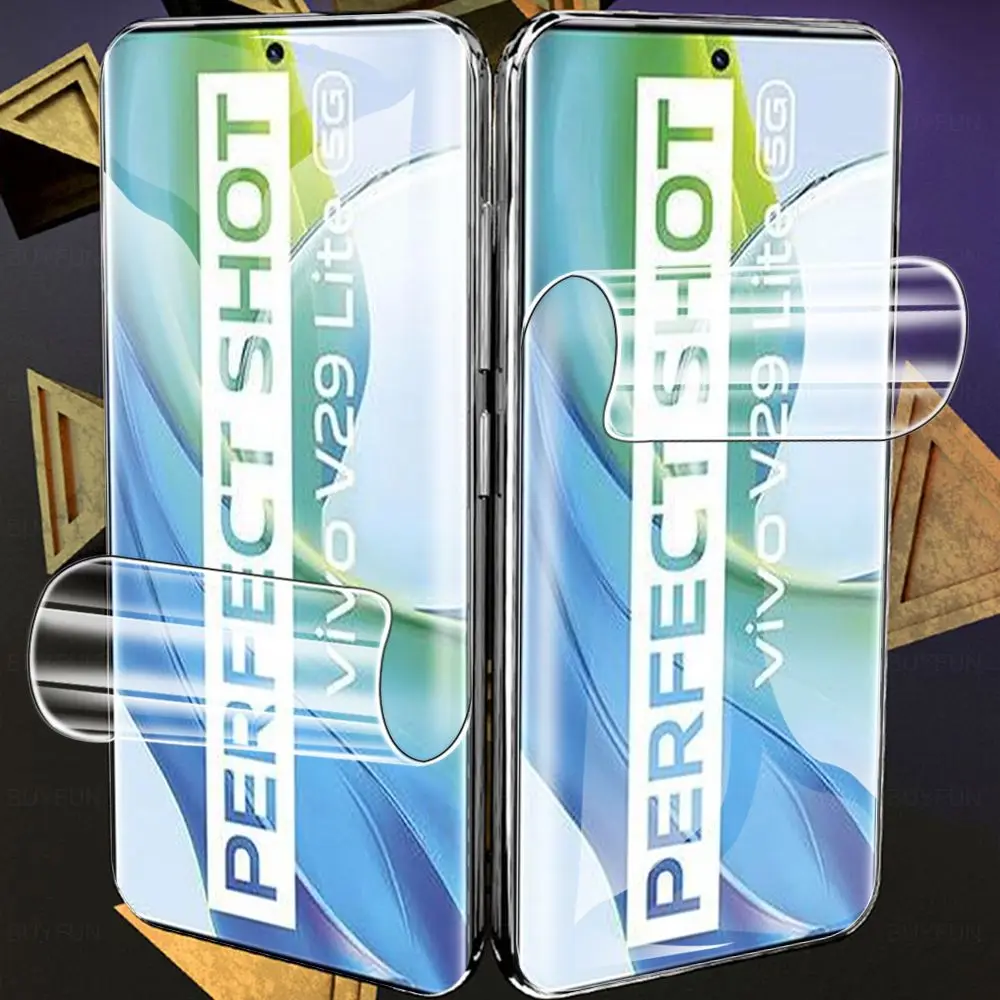 Гидрогелевая пленка для защиты экрана не стекло Vivo V29 Lite VivoV29 светильник V29e Vavo Vovi