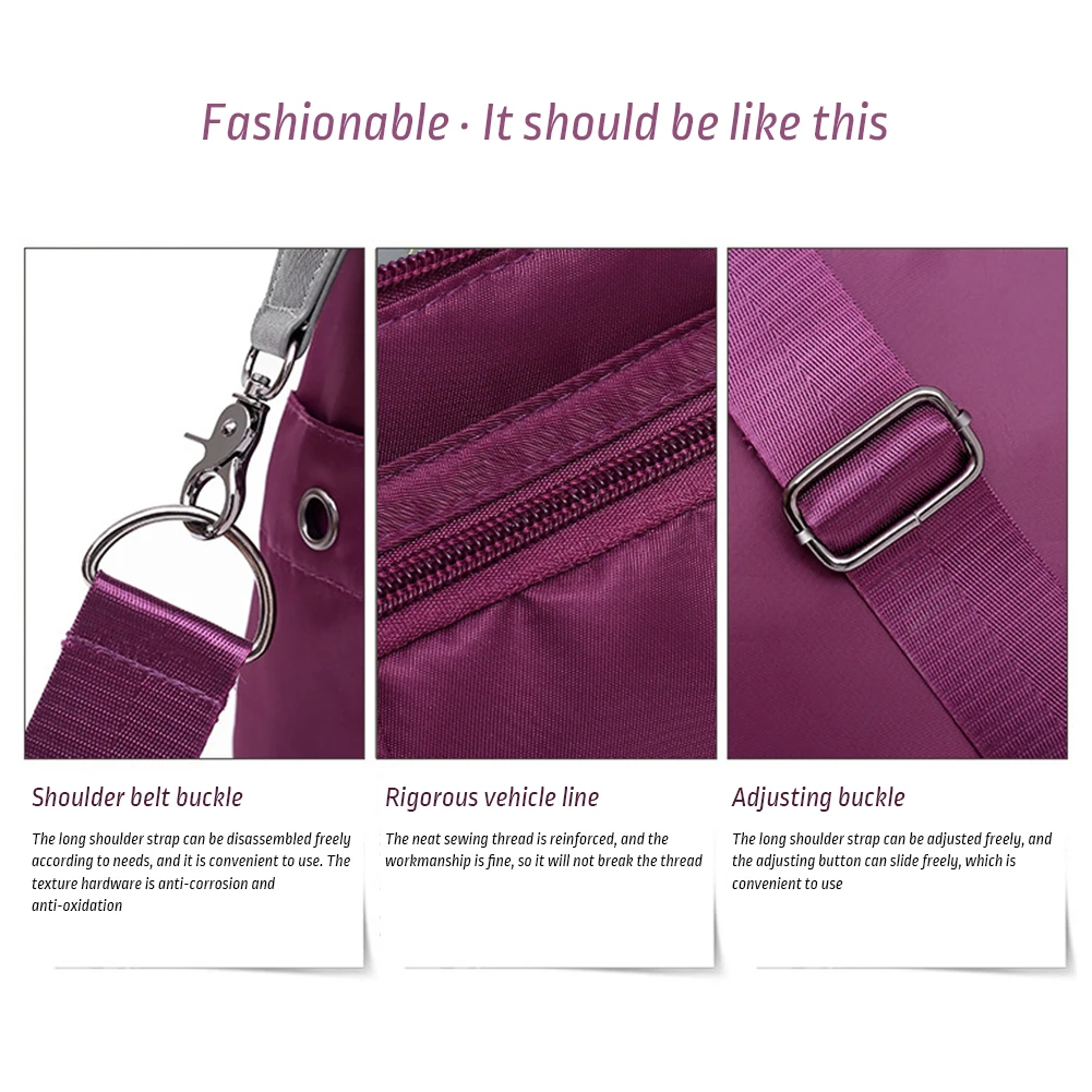 Solid-Color Hand Shoulder Bag Large Capacity Shopping Bag Valentine's Day Gift