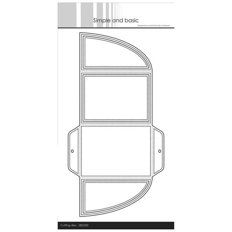 

3D A7 Gift Envelope Cutting Dies for New 2023 Scrapbooking Paper Making Background Frame Card Craft Supplies No Stamp