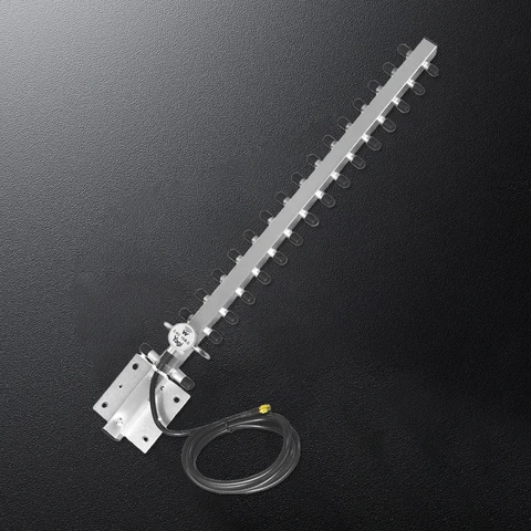 2,4 ГГц Yagi Wi-Fi антенна 25 дБи с высоким коэффициентом усиления, модемный кабель усилителя с разъемом RP-SMA для беспроводной сети