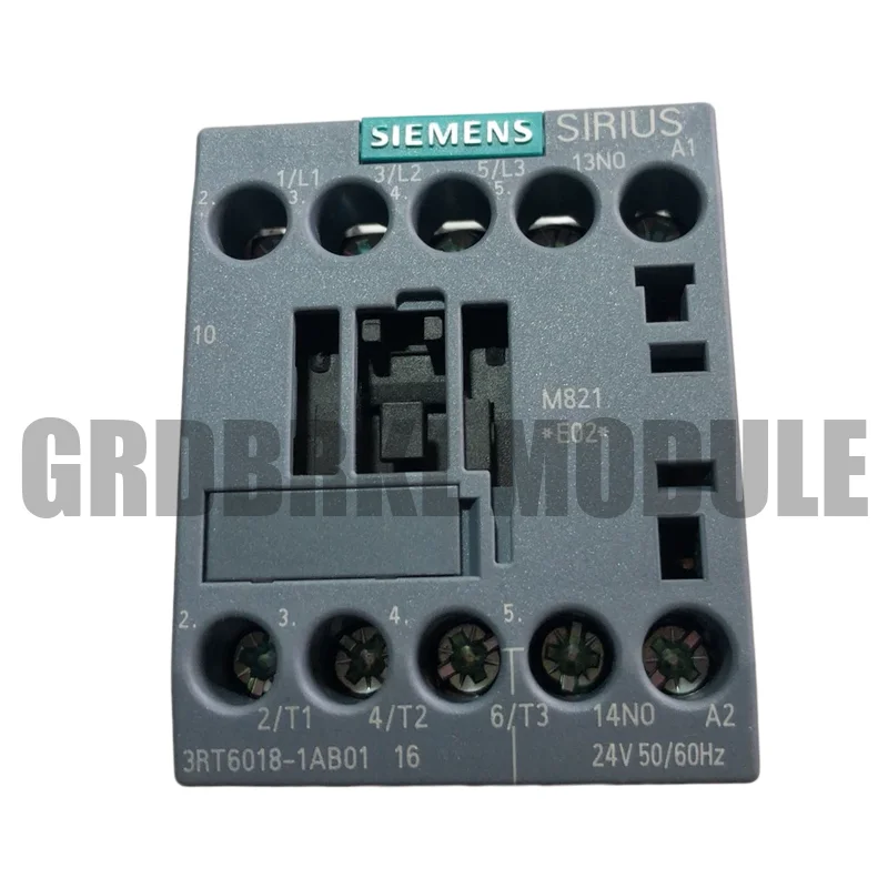 Фото Новый оригинальный контактор SIEMENS 3RT6018-1AB01 AC 24 В 50/60 Гц AC3 7.5 кВт №2