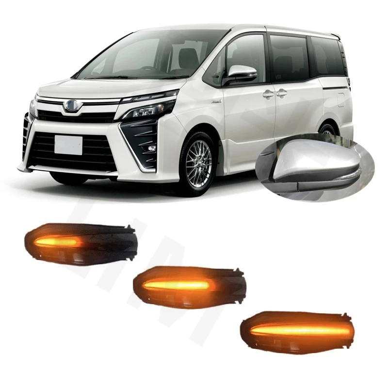 Для NOAH VOXY ESQUIRE ZRR80 ZRR85 ZWR80 2014 2015 2016 2017 последовательный индикатор динамический