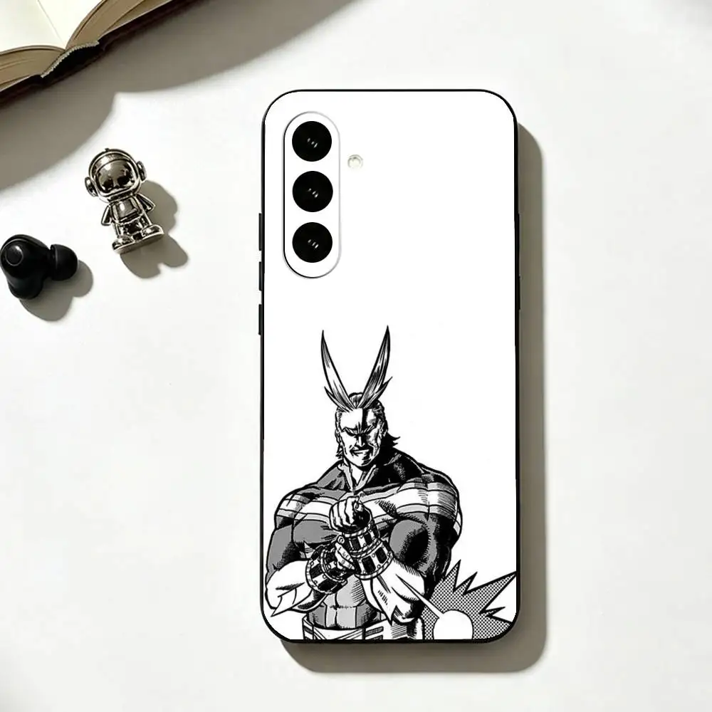 Чехол для телефона T-Toshinori Yagi All Might для Samsung Galaxy A73, A72, A71, A70, A53, A52, A51, мягкий силиконовый черный чехол (art.: 3920dca56a4ca) - 3920dca56a4ca