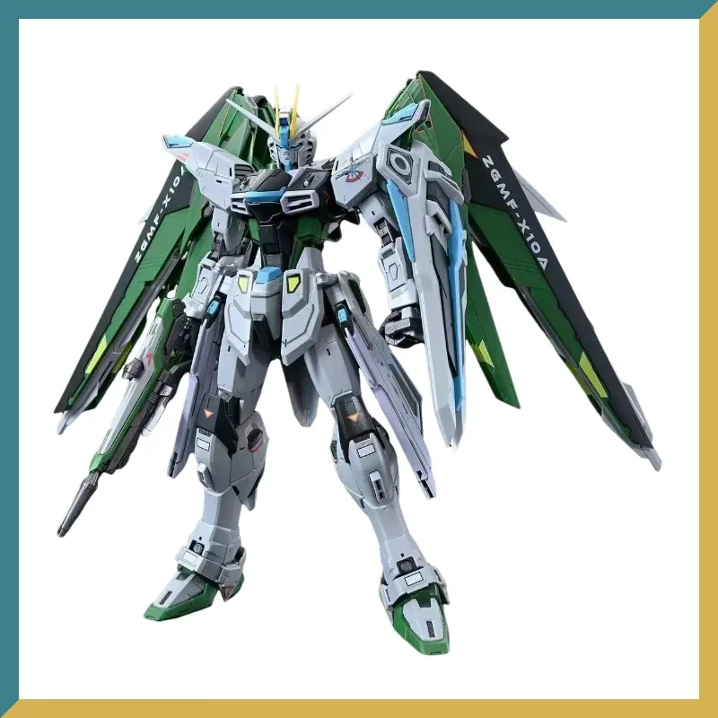 Фото MD New Reprint MG 1/100 Freedom2.0 Green True Color Base Limited Сборная модель Фигурка Коллекция игрушек Подарок №1