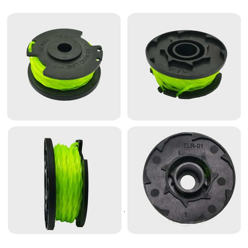 

4 Pack 20Ft 0.080Inch Replacement Spool Line For Ryobi One+ RAC143 36V Cordless Trimmers, Weed Eater String Auto-Feed