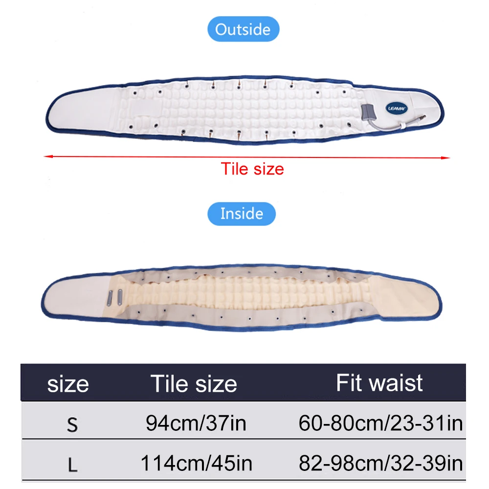 1 комплект надувной пояс для снятия боли в пояснице