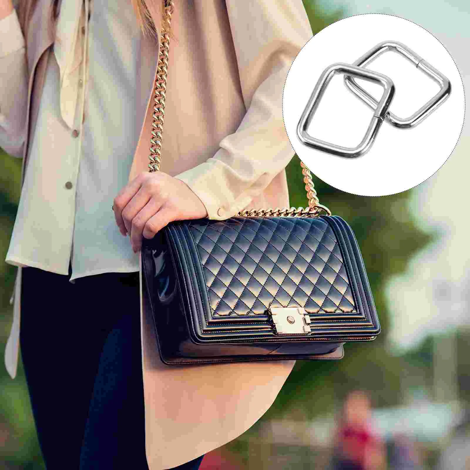 

20pcs Strap Adjuster Practical Useful Ribbon Buckle D Webbing D Ring Buckle for Men Adults