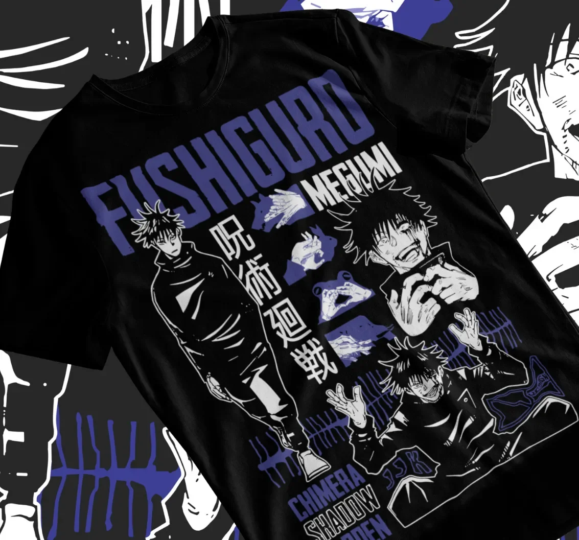 Мягкая футболка Megumi Fushiguro JJK все размеры