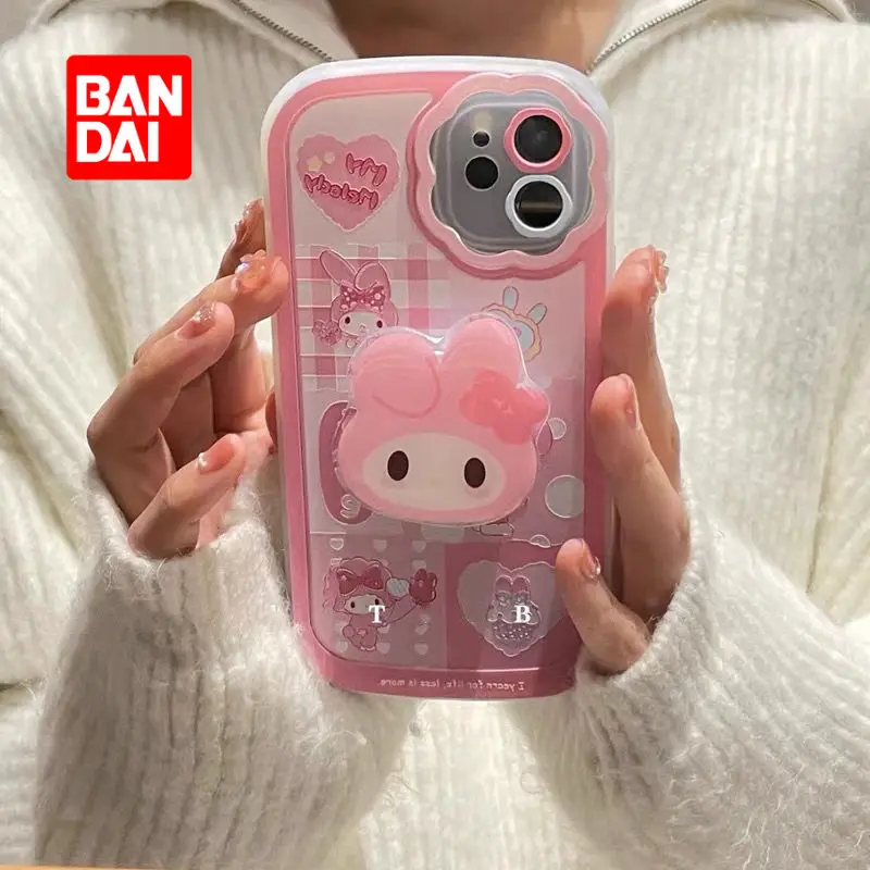 

Bandai Disney Kawaii Camera Cover Phone Case for IPhone 13 13Pro 12 12Pro 11 Pro X XS Max XR 7 8 Plus Cartoon Fundas Holder Girl