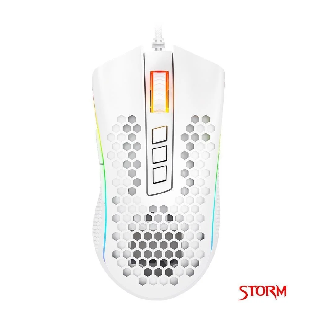 

Мышь игровая Redragon Storm M808 Проводная с RGB-подсветкой, 12400 DPI