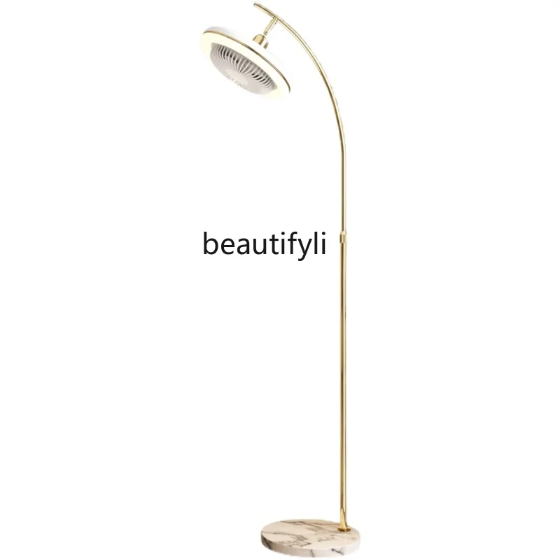 

Nordic Creative Fan Floor Lamp Modern Minimalist Vertical Table Lamp Bedroom Bedside Decorative Lamp