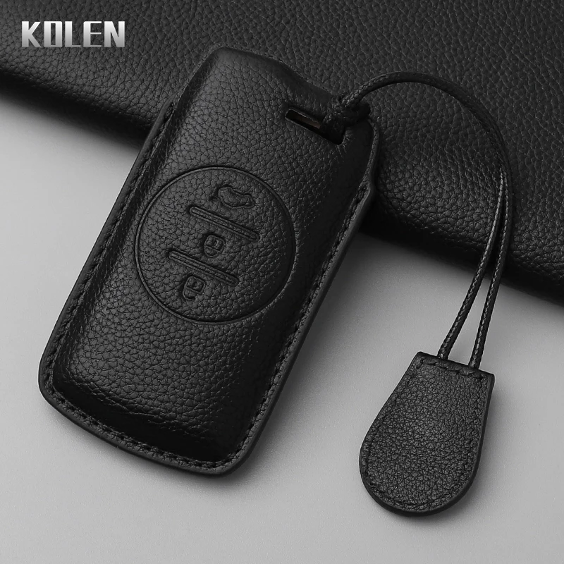 

Кожаный Автомобильный Брелок, чехол для Chery Tiggo 7 pro 8 Pro Exeed Tiggo 2 3x Arrizo 5 Pro Gx 5x EQ7 tiggo 4, аксессуары