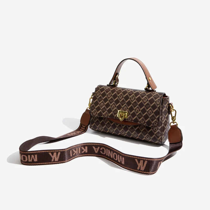 Leimande 2023 Autumn And Winter New High-end Fashion Small Square Bag All-match Messenger Bag Niche Handbag Ladies Shoulder Bag