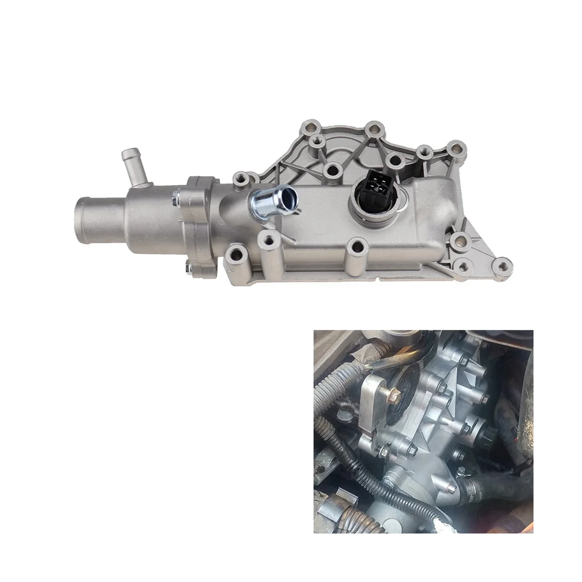 8200561434 8200158269 корпус термостата водяная труба автомобильный выход охлаждающей