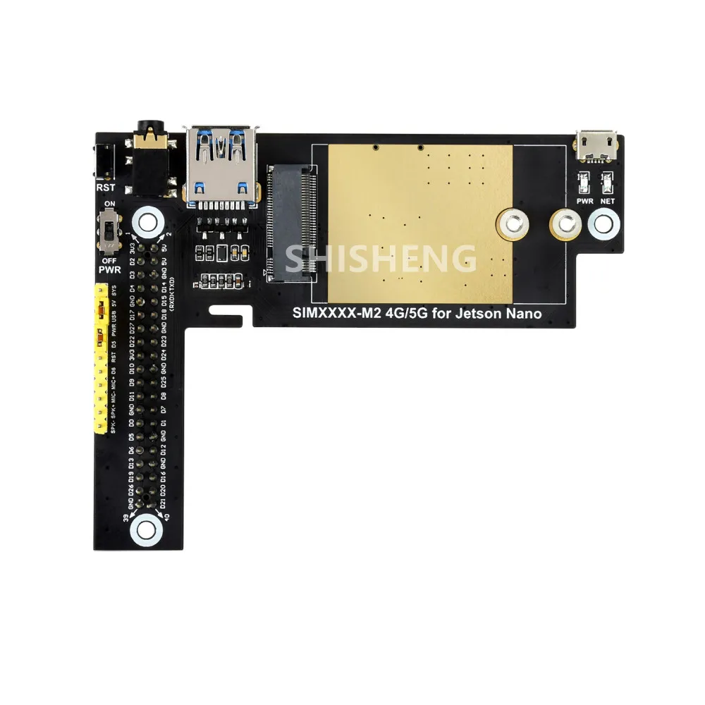 Модуль SIM8202G-M2 5G/4G/3G предназначенный для Jetson Nano multi mode несколько опций диапазона