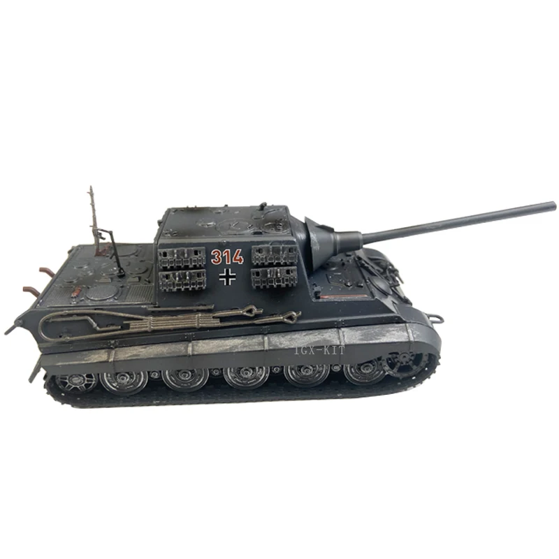1/72 немецкий охотничий тигр тяжелый танк литой под давлением Jagditiger сплав готовая