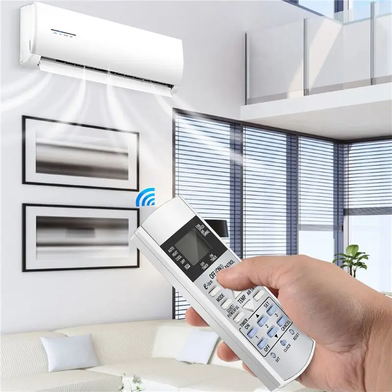Фото Пульт дистанционного управления кондиционером ABVO для Panasonic, модели A75C3407, A75C3623, A75C3625, KTSX003, A75C3297. №4