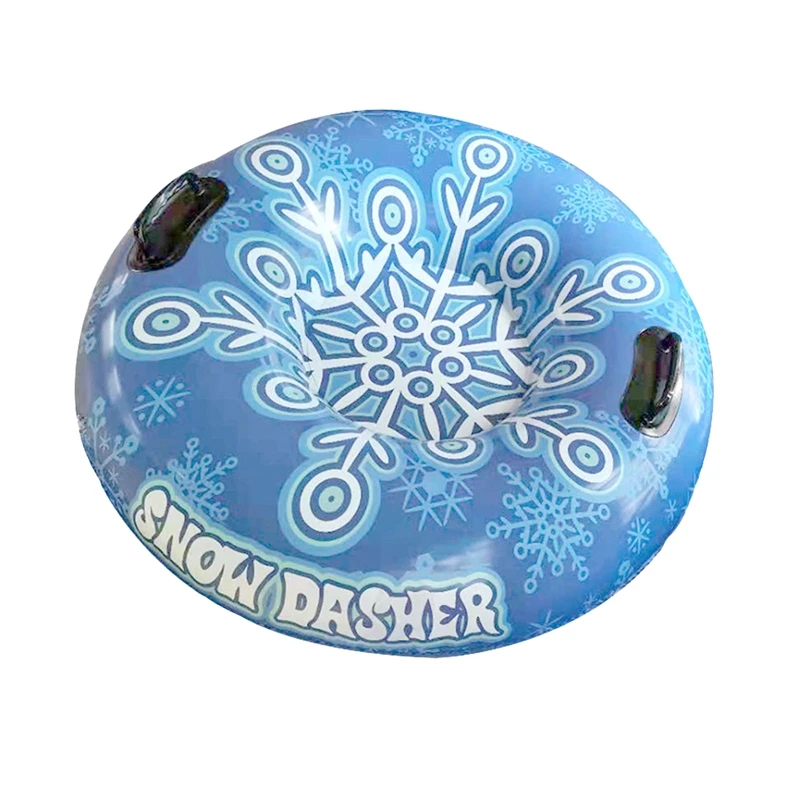 

Snow Tube Inflatable Heavy Duty Thickness Snow Sled For Kids With Sturdy Handles Snow Rider Winter Outdoor Snow Gear