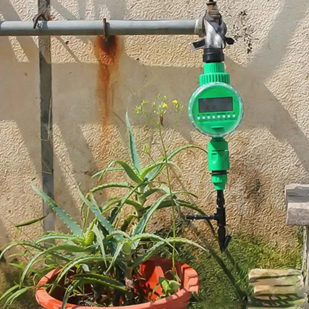 

Умный таймер полива водяных шаров P5w7, электронный автоматический контроллер для домашнего сада