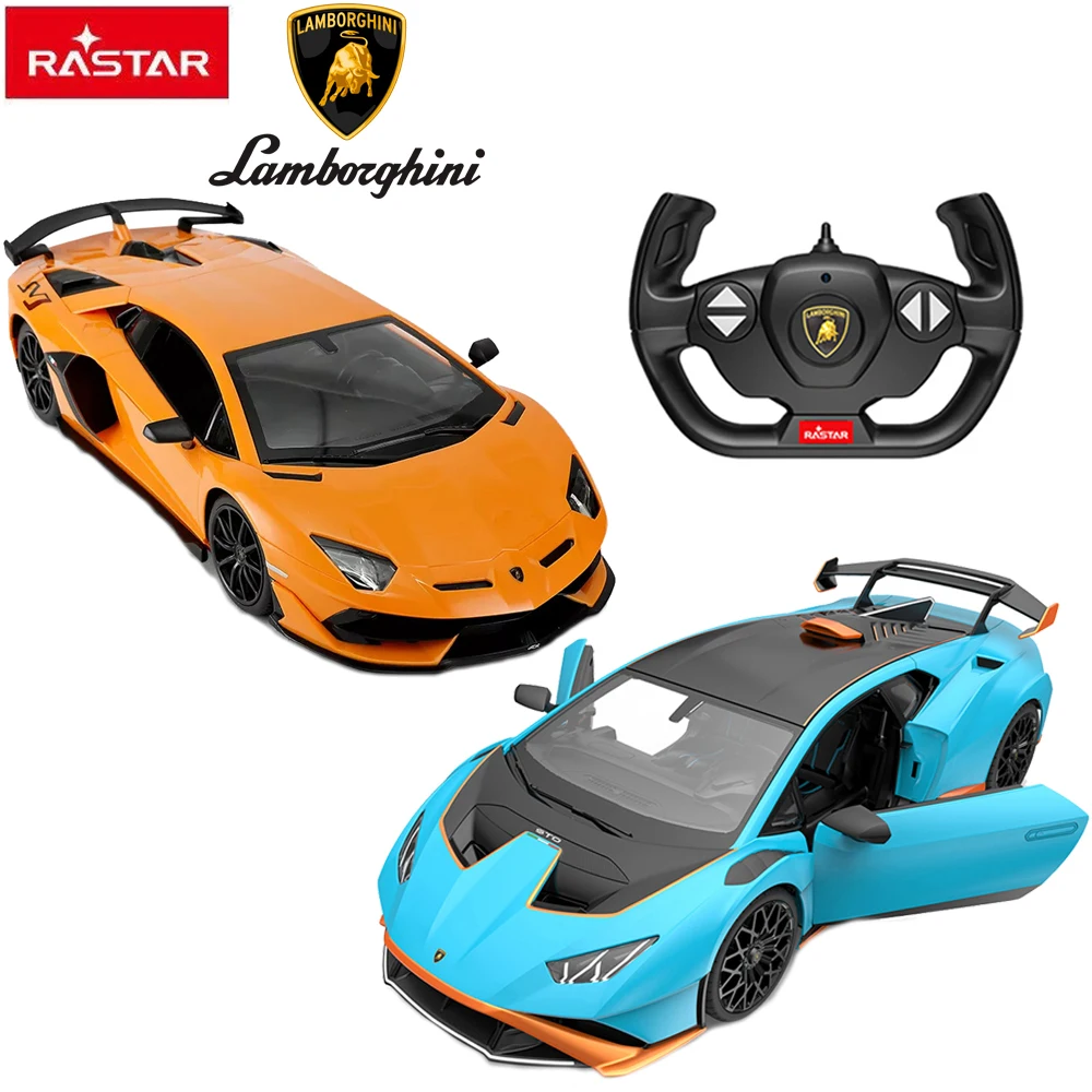 

RASTAR Lamborghini Aventador SVJ Huracan STO Lamborgihin SIAN FKP37 RC Car 1:14 Scale 2.4GRemote Control Car Model Toy For Adult