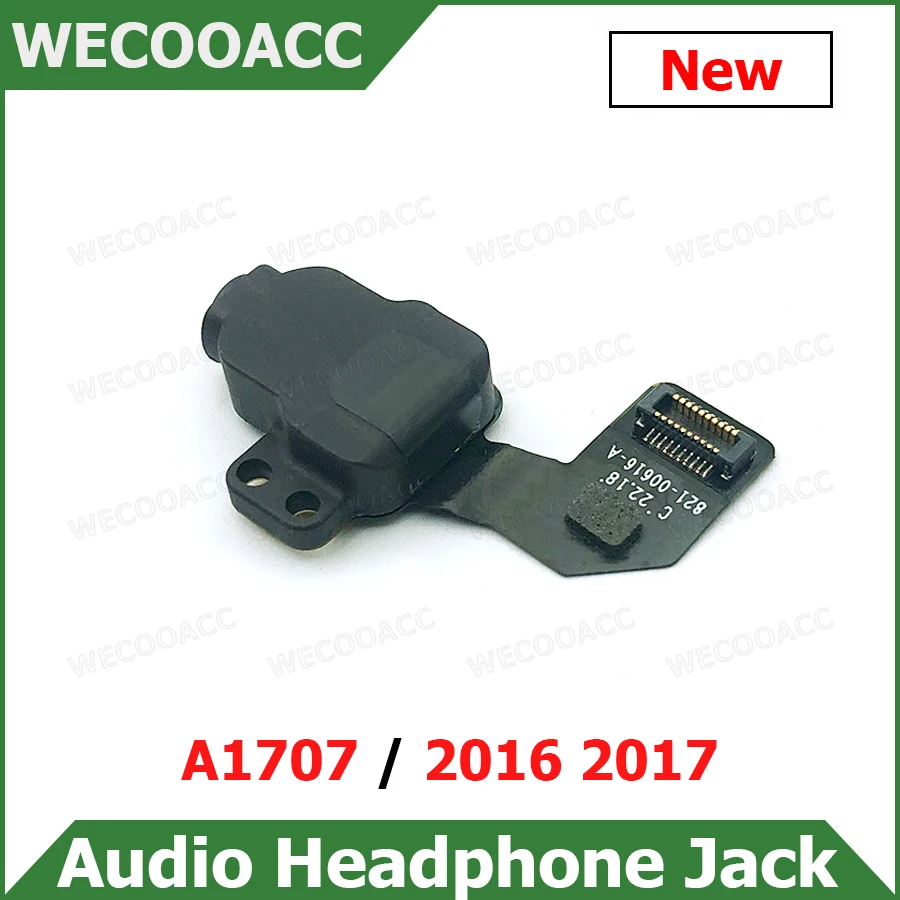 

New Audio Connector Headphone Jack 821-00616-A For Macbook Pro 15" A1707 2016 2017 Years