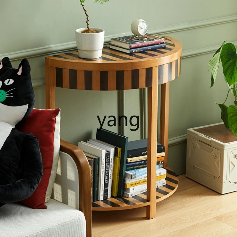 Консоль Yhl для коридора кабинета дивана боковой столик полукруглый стол