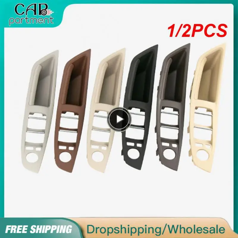 

1/2PCS RHD Interior Door Armrest Panel Pull Handle Cover Trim Replacement for 5 Series F10 F11 520 523 525 528 530