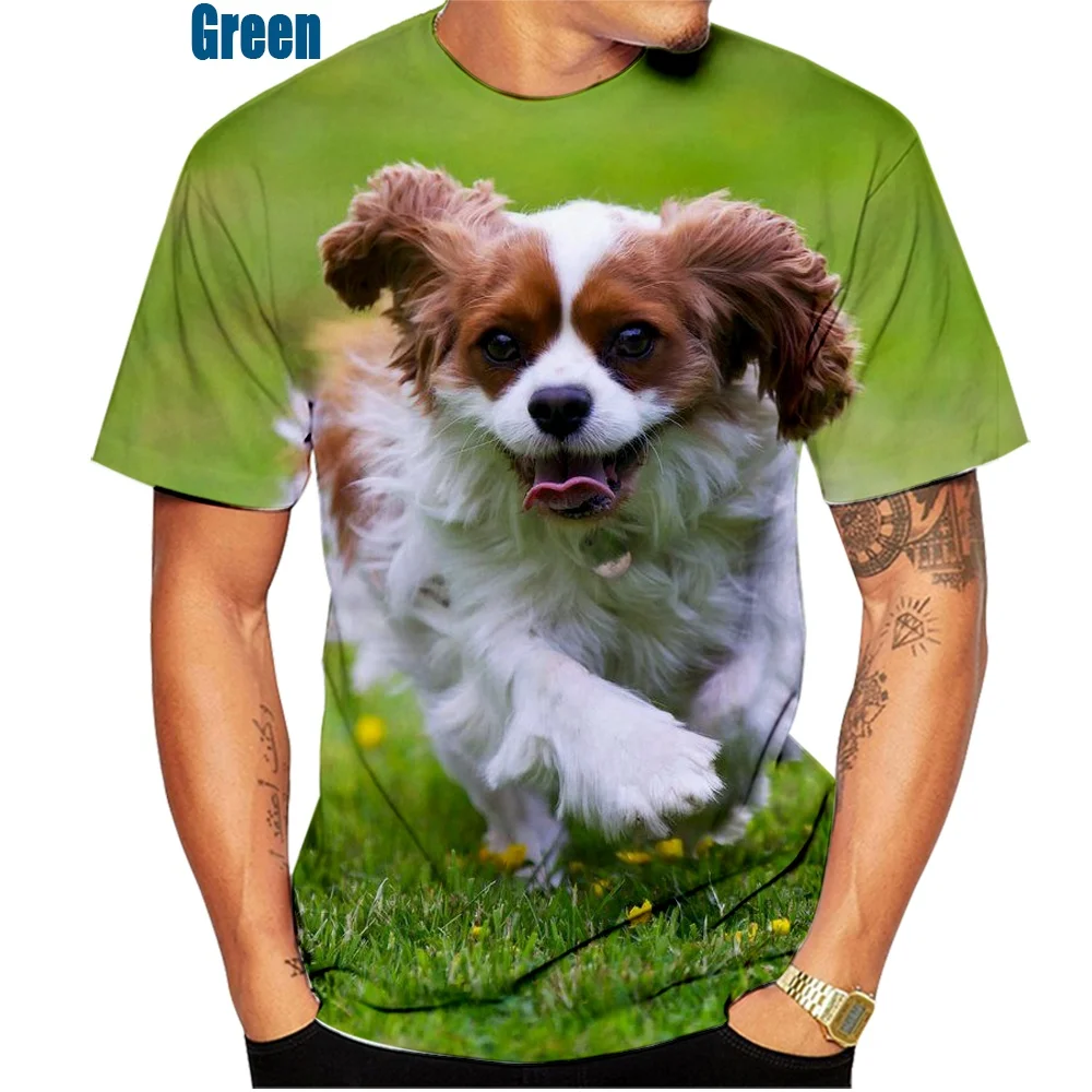 Брендовая летняя футболка BIANYILONG для мужчин и женщин с 3D принтом животных модная