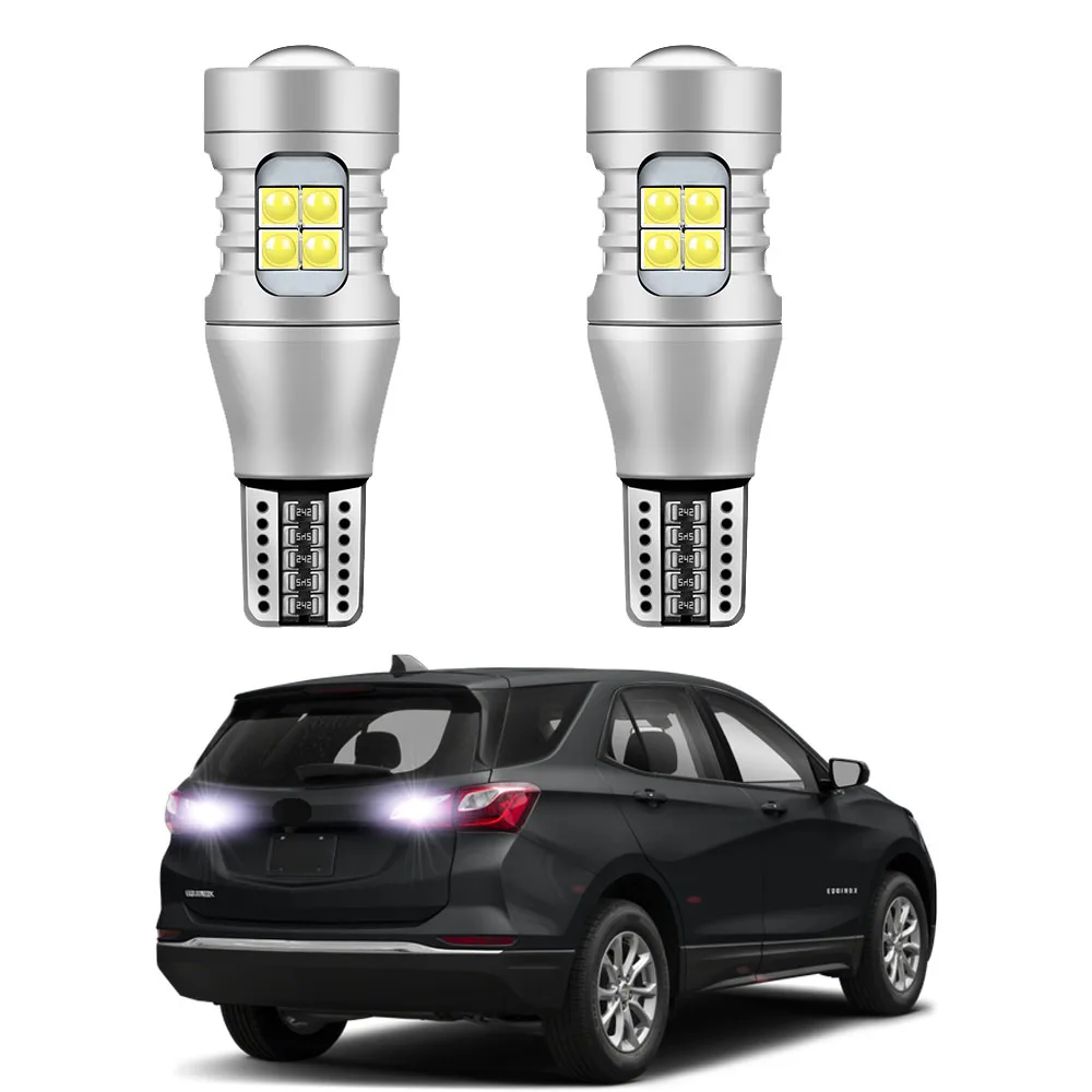 2 шт. Canbus для Chevrolet Equinox 2005-2019 2020 2021 2022 2023 светодиодная резервная лампа заднего хода