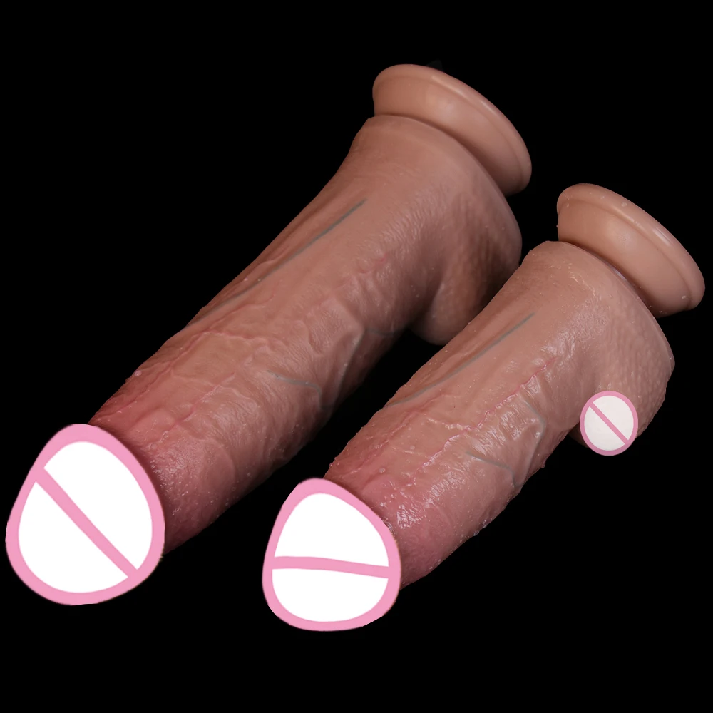 Супер огромный новый фаллоимитатор реалистичный большой пенис мягкое ощущение
