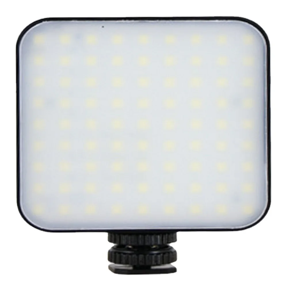 Компактный мини-светодиодный светильник для видеосъемки 5 Вт 6500 К с 3 креплениями