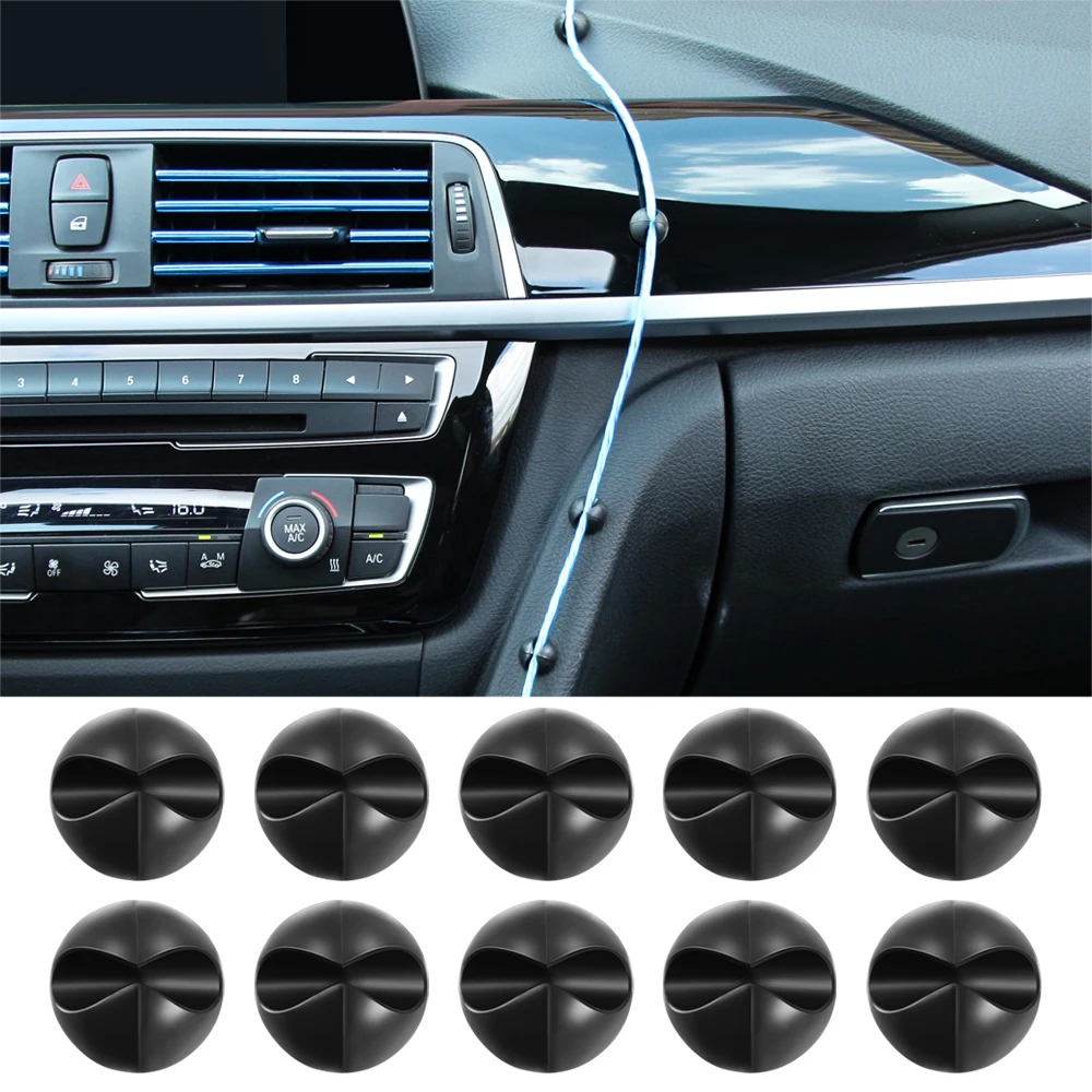 Автомобильный зажим для проводов фиксатор USB Data Auto GPS line клипса Toyota Chr Corolla Auris Avensis