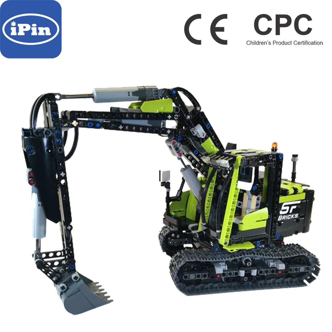 

MOC-104609 Excavator Building Block 982PCS DIY High-tech Building Block Toys For Kids Children Birthday Gifts